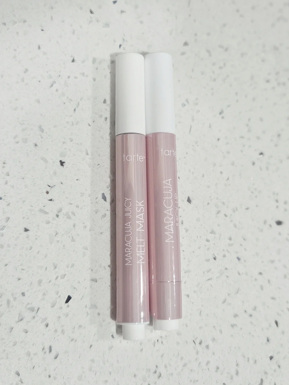 tarte Maracuja Juicy Melt Mask & Lip Creme - Soft Pink X2
